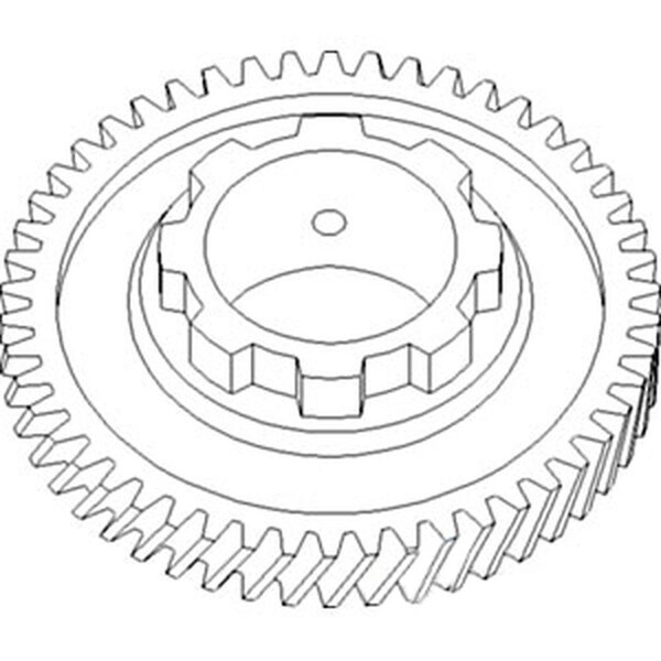 70234575 234575 Pinion Shaft 3rd Gear Fits Allis Chalmers CA D10